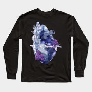 Crystal Heart Long Sleeve T-Shirt